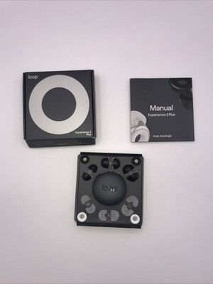 Loop Ear Plugs (Experience 2 Plus) 12 l 15 NRR - Silver - New Open Box