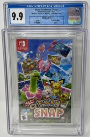 CGC Graded Pokemon Snap NEW Nintendo Switch (1018072002, 9.9 A++)