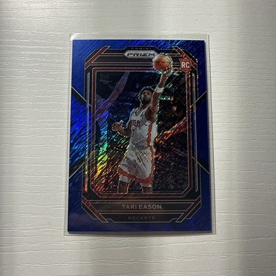 2022-23 Panini Prizm - Tari Eason - Blue Shimmer Prizm RC #258 SSP /35 (CLEAN!)