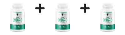 3 x Trec Nutrition Super Omega-3 (60 Caps) (72,19 EUR/kg)