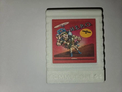 H.E.R.O  (Commodore 64/128, 1984) Cartridge