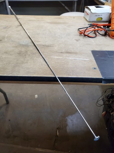 Telescopic CB Radio Antenna, 10 Segment 6 to 44 inches, Straight Screw Connector - Picture 5 of 8