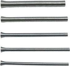 5 Pieces Spring Tube Benders 1/4,5/16,3/8,1/2,5/8 Inch Tube Bender Kit for Coppe