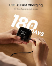Smart Body Measuring Tape Rechargeable Measure LED Display Measurements App Loss