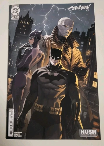 CATWOMAN #73 04/2025 NM-/VF+ CVR D LESLEY LEIRIX LI HUSH VARIANT DC COMICS