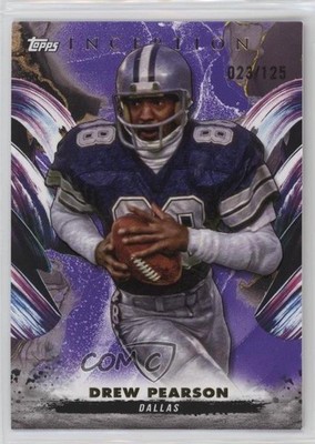 2024 Topps Inception Purple 23/125 Drew Pearson #30 HOF 3hd