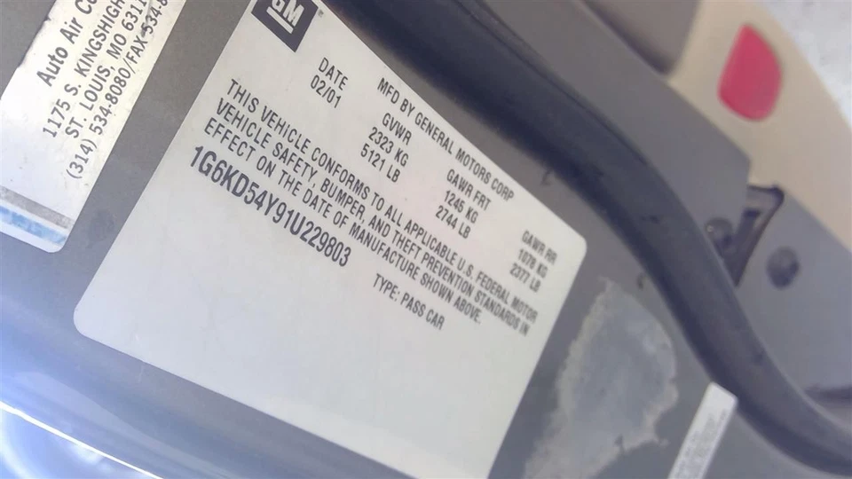 Guantera usada se adapta a: Cadillac Deville 2001 grado A Foto 4 de 4