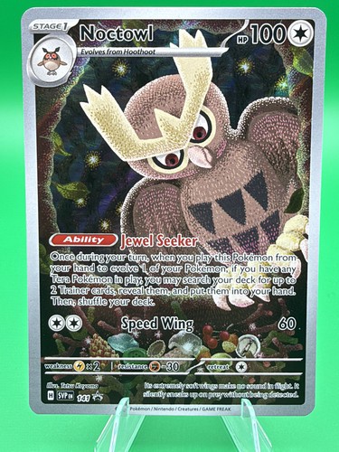 NOCTOWL 141 SCARLET & VIOLET PROMO Holo Promo Pokemon