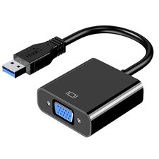 USB to VGA Adapter for Monitor VGA to USB 3.0/2.0 Converter 1080P Multi-Displ...