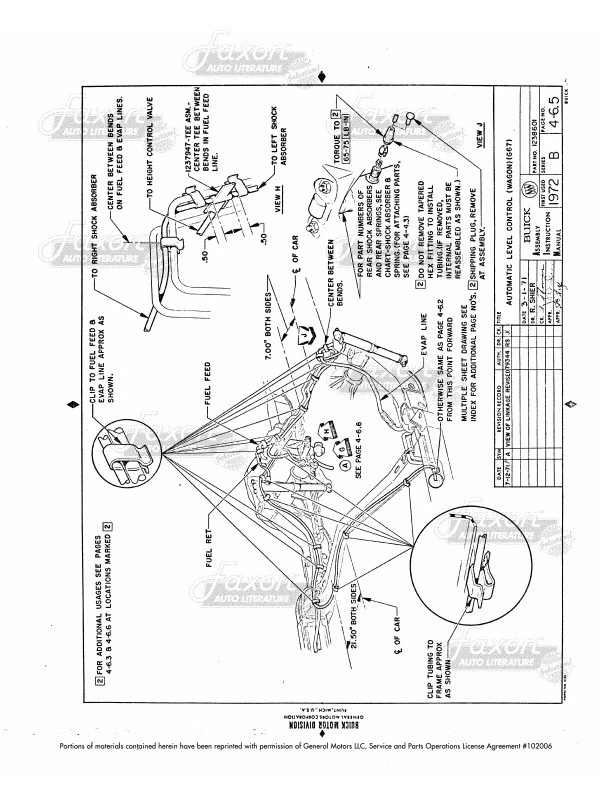 1972 Buick Fábrica Montaje Manual Riviera Lesabre Electra Centurion Más Info - Imagen 4 de 4