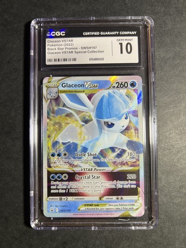 Glaceon VSTAR graded CGC 10 for sale on eBay