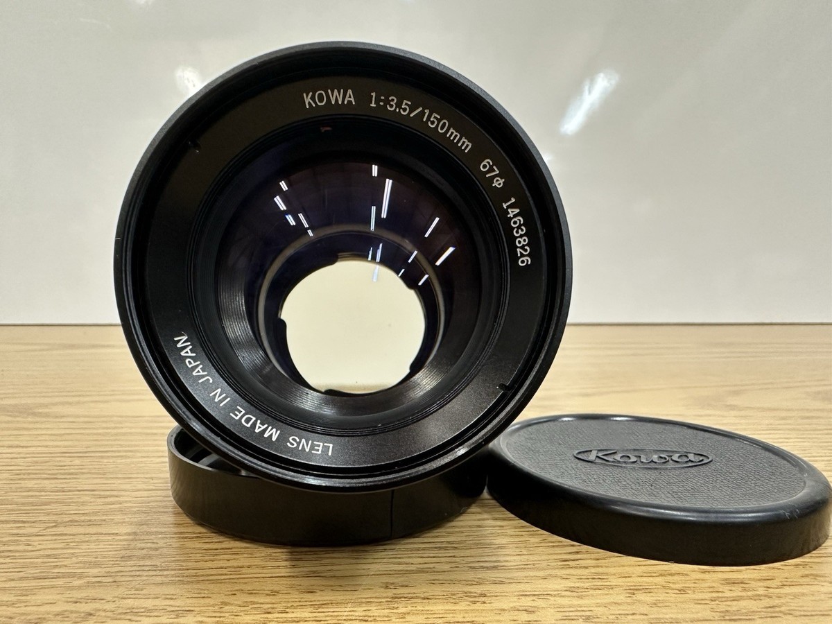 コーワ　KOWA 150mm F3.5 Kowa 150mm f3.5 Lens-Black With Lens Caps | eBay