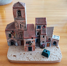GAULT Keramik Haus Miniatur-Gebäude bemalt, ...