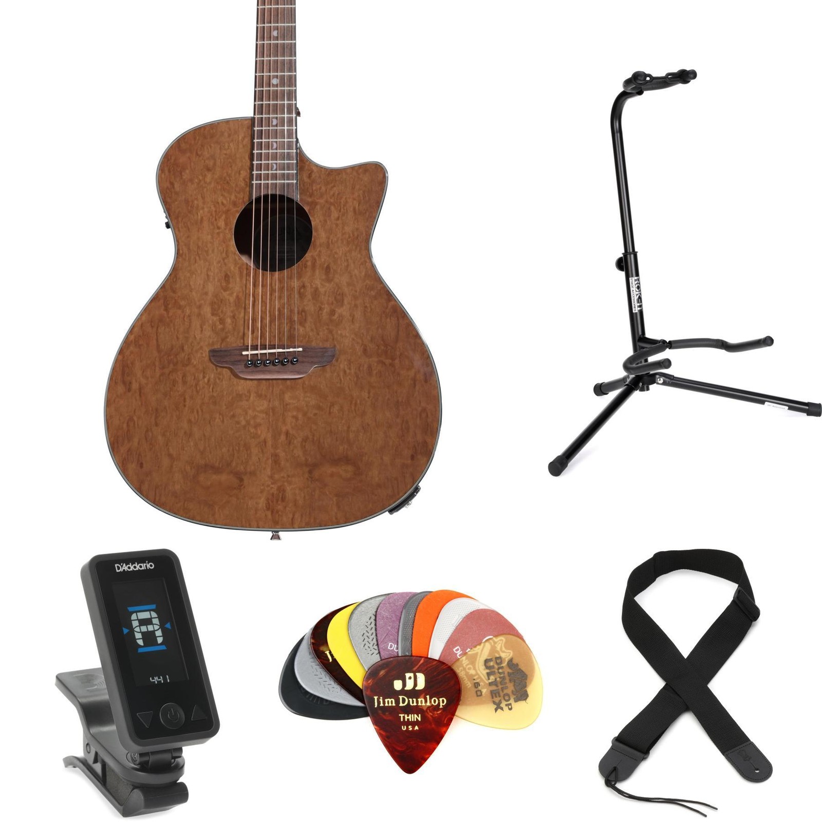 Набор предметов первой необходимости для акустической и электрической гитар Luna Gypsy Eucalyptus - Натуральный 67990₽