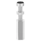 GPU Support Stand, Graphics Card Support Square 1.9-3.1Inch Adjustable, Silver