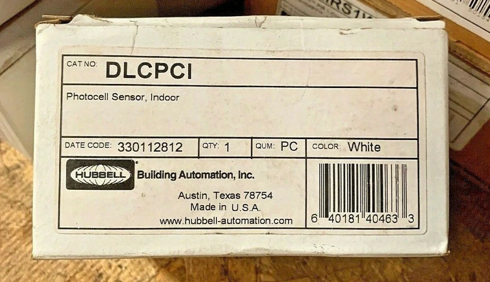 Hubbell Phtotocell Sensor, Indoor DLCPCI, White  - Image 3 of 4
