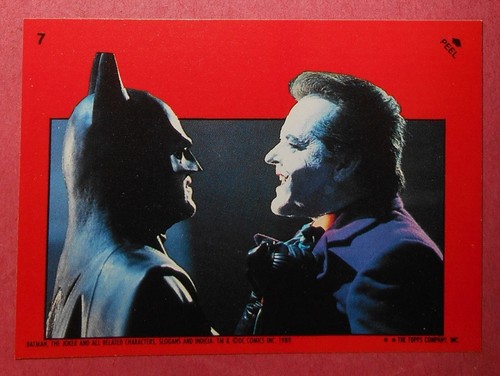 Lotto adesivi Batman (film) (1989) - 6 adesivi / 5 diversi - Topps - 1989 - Foto 7 di 16