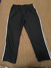 Adidas Pants Mens Adult Large Logo Track Pants Lined Athletic — photo 5
