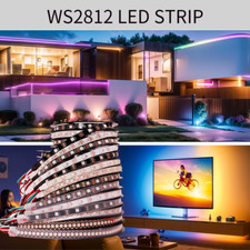 WS2812B Led Lights DC5V WS2812 RGB Led Strip Light Individually Addressable Smar