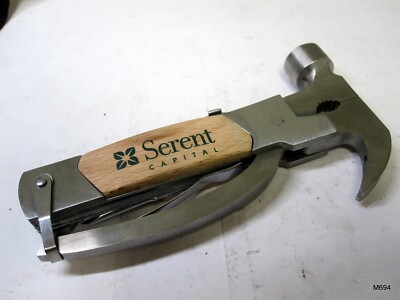 Serent Capital Branded Multitool (Hammer, Pliers, Assorted Knives)