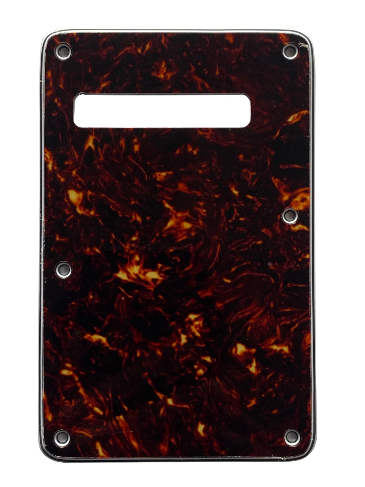 Battipenna per chitarra Fender Stratocaster backplate Guitar-4 strati-MARRONE TARTARUGA