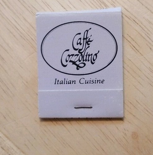 Matchbook Cafe Cozzolino Italian Cuisine Restaurant San Francisco California CA