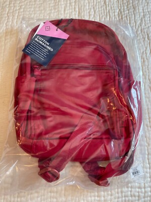 Vera Bradley Small Backpack - Cardinal Red