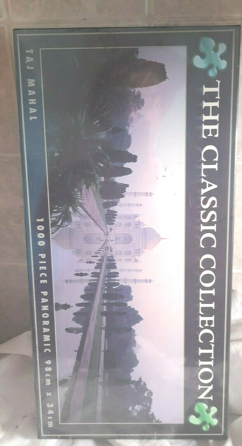 The Classic Collection 1000 Piece Jigsaw Puzzles Taj Mahal NEW SEALED