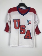 RARE Original 1984 USA Olympic Hockey Team Jersey - Promotional vintage sz small