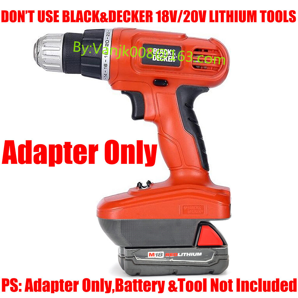 Decker 18V Ni-CD Adapter-Adapter 