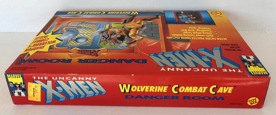 Marvel X-Men Wolverine Combat Cave Danger Room Juego De Colección 1991 Toy Biz Foto 2 de 4