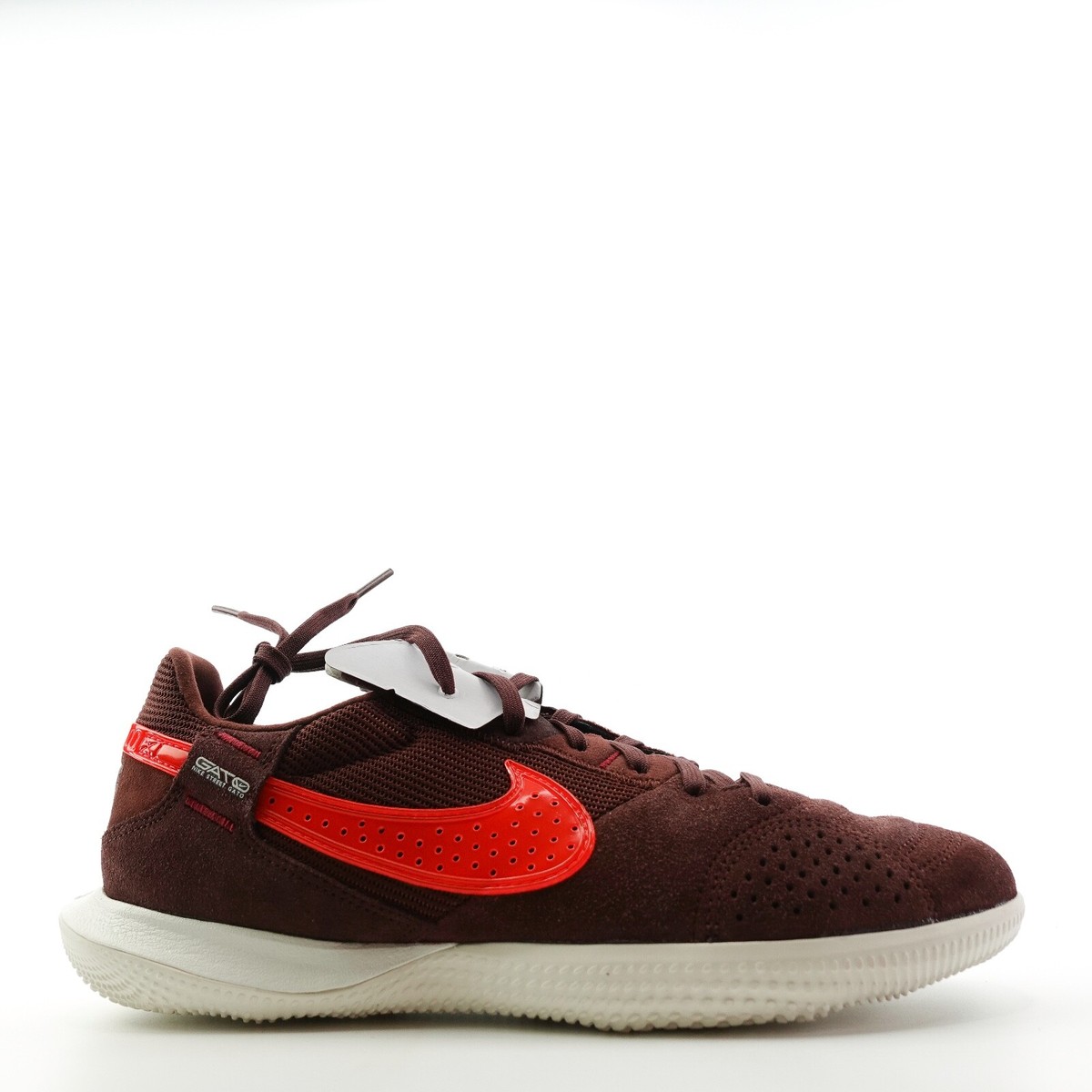 Nike Streetgato Bright Crimson Brown Mens Indoor Soccer Nike Streetgato Bright Crimson Brown Mens Indoor Soccer