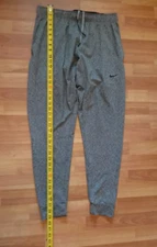 Nike Mens Yoga Dri-FIT Athletic Training Pants Gray Sz Large DB4204-010 NWT