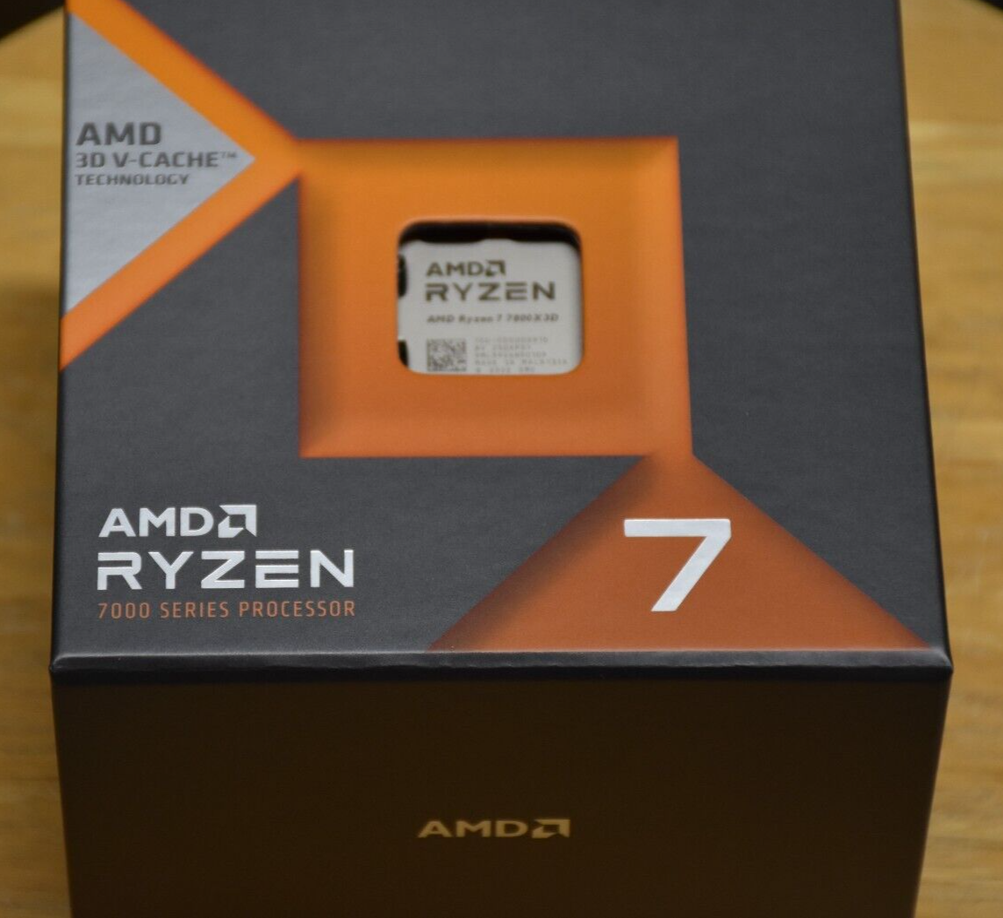 AMD Ryzen 7 7800X3D Processor (5 GHz, 8 Cores, Socket AM5) Boxed