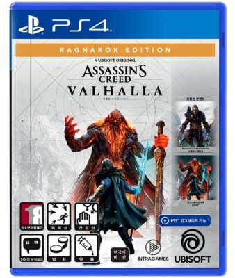 PS4 Assassin's Creed Valhalla Ragnarok Edition [Korean English Japanese Chinese]