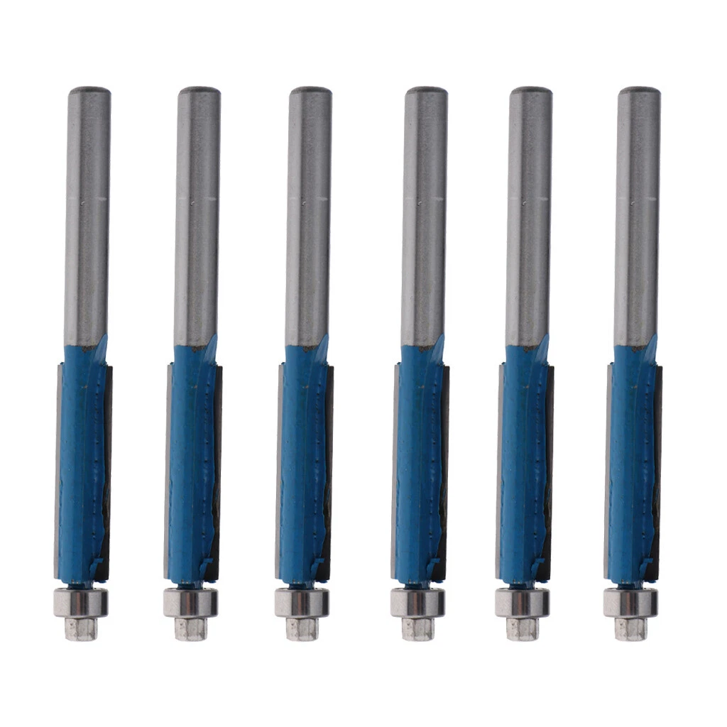 6x Flush Router Bit Copy Router Bit 6mm Shaft Wood Router Bit Wood Cutter