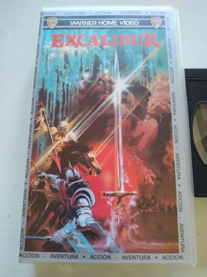 Excalibur John Boorman 1992 - VHS Cinta Spagnolo - Immagine 2 di 4