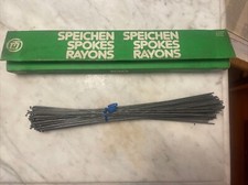 Vintage New-old-stock Dt Swiss Galvanized Spokes 1.8 2.0mm 295-305mm. Nj