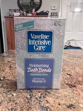 Vaseline Intensive Care Moisturizing Bath Beads ISLAND BREEZE 15 oz Vitamin E