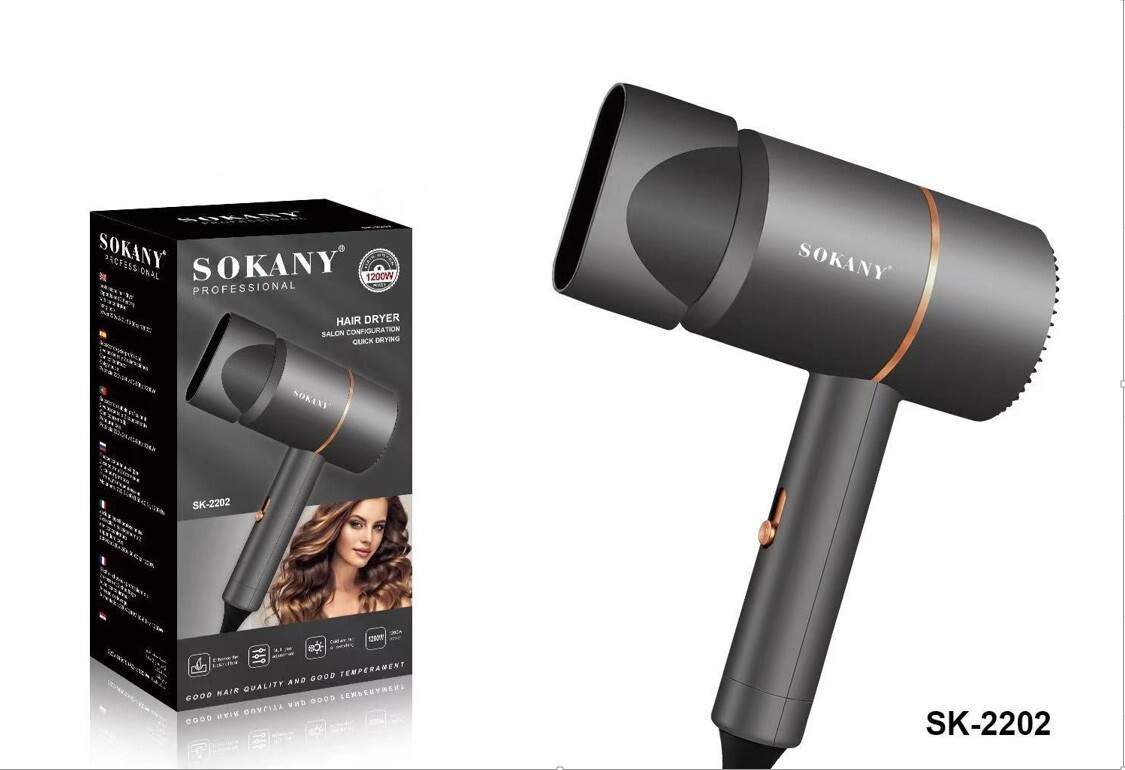 1200W Sokany SK2202 Salon Beauty Professional Hair Dryer Styler