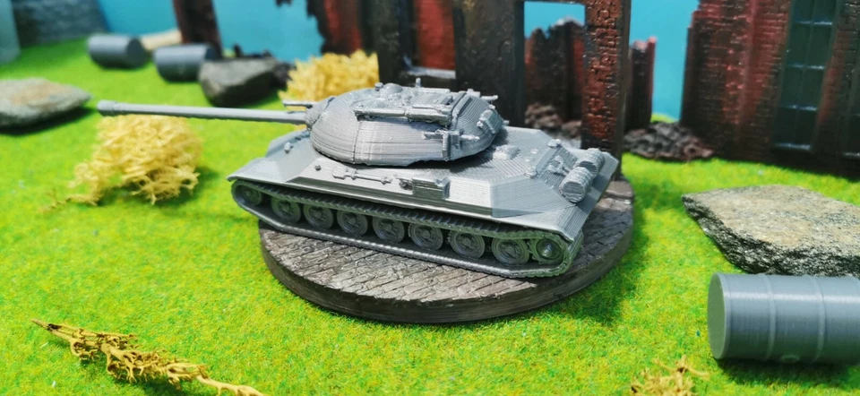 IS-7 Carro Armato Russo Pesante WOT Russia Kit 1/87 1/72 - Immagine 3 di 4