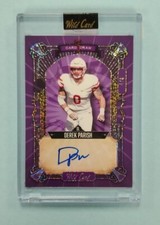 2023 Wild Card Five 5 Card Draw Derek Parish Auto Purple #5CDC-28 Card /4