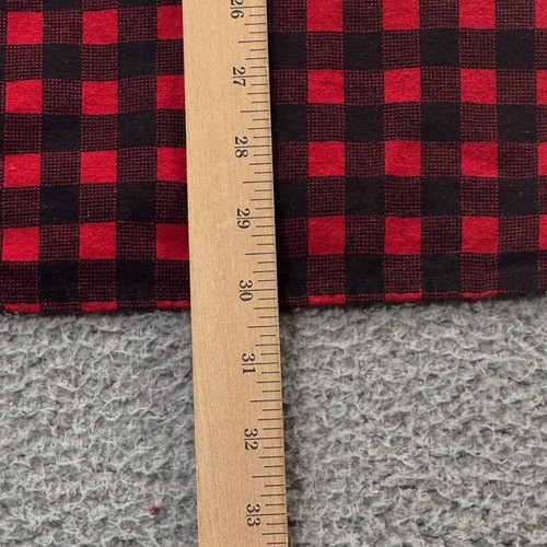Denim Supply Ralph Lauren Shirt Mens Large Red Plaid Flannel Button Up Pocket - Picture 8 of 9