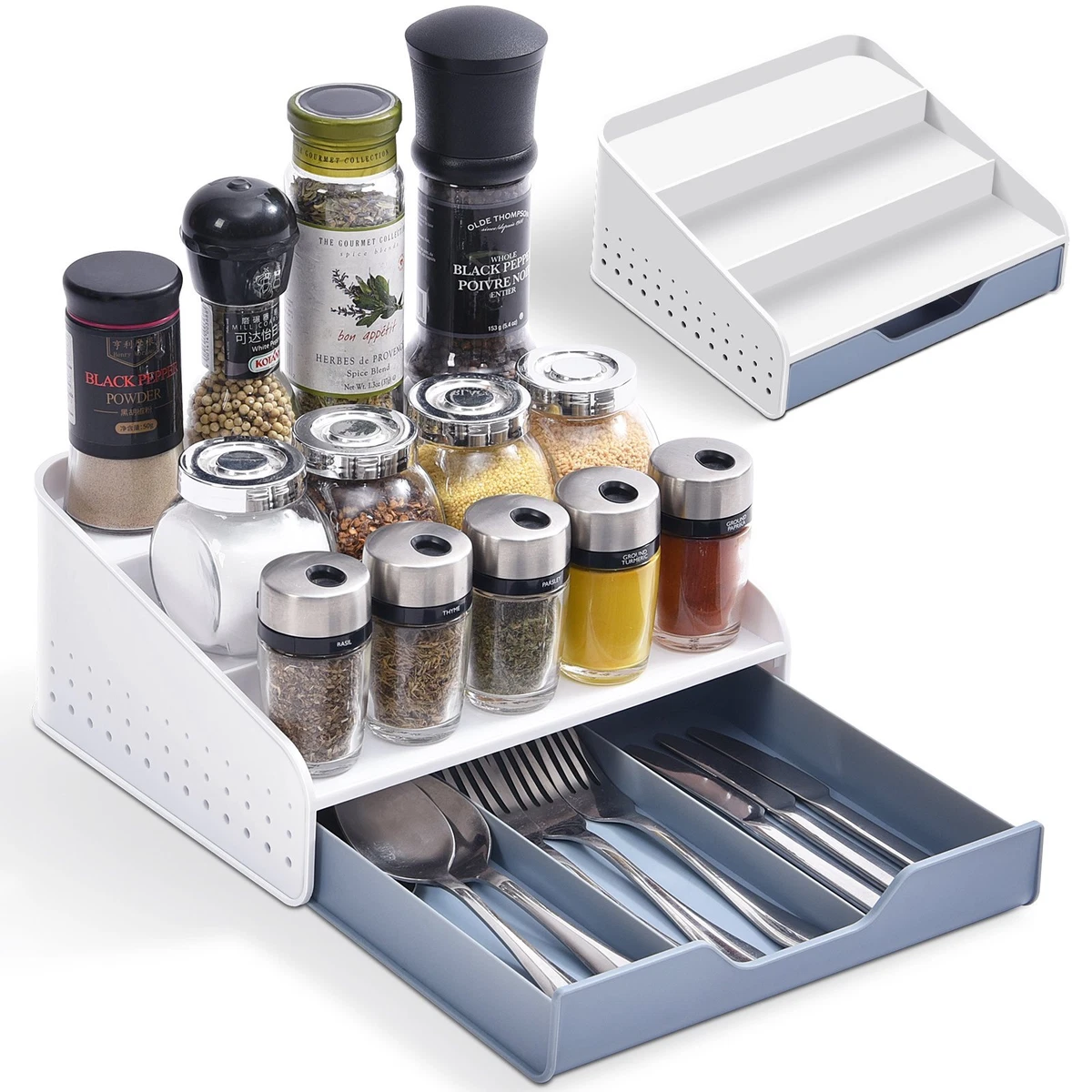 Stepped hotsell spice shelf