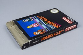 Nintendo NES *Hogan's Alley* Acrylcase CIB OVP PAL B HA-ESP