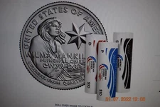 2022 2 Roll PD Set Wilma Mankiller Quarters