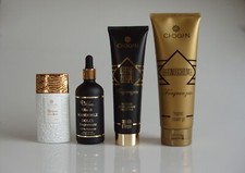 CHOGAN Organic Natural Cosmetics Women Fragrance Perfume Shower Gel Body Cream Body Oil Set