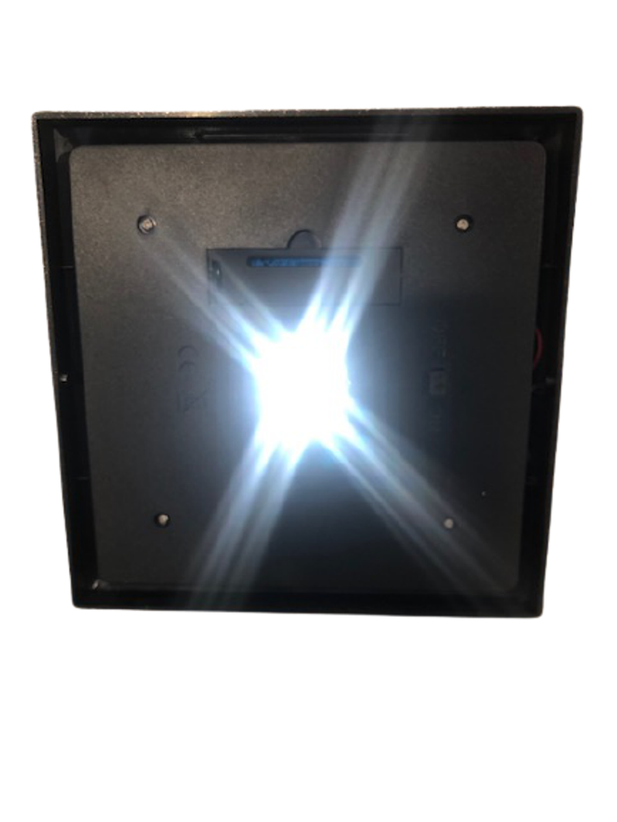 FC Design Copper Solar Post Cap Light With 5 LED 78 Lumen Fit 5x5 Inch Wood Or Vinyl Deck Posts  Set Of 2 Multicolor