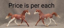 Breyer Stablemate Pinto Standardbred Chestnut Roan Sabino Prince Charming