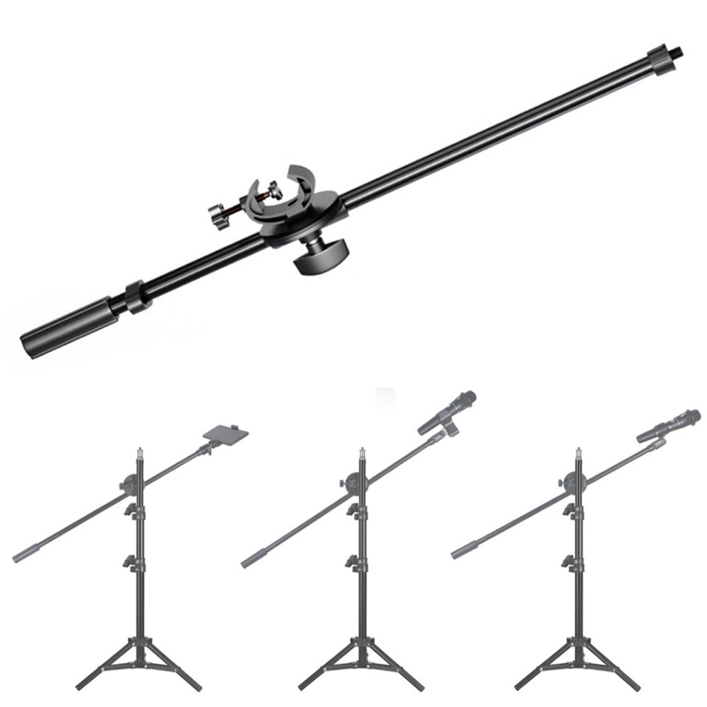 Microphone Stand Crossbar Indoor Outdoor Boom Bracket Broadcast Extension-image